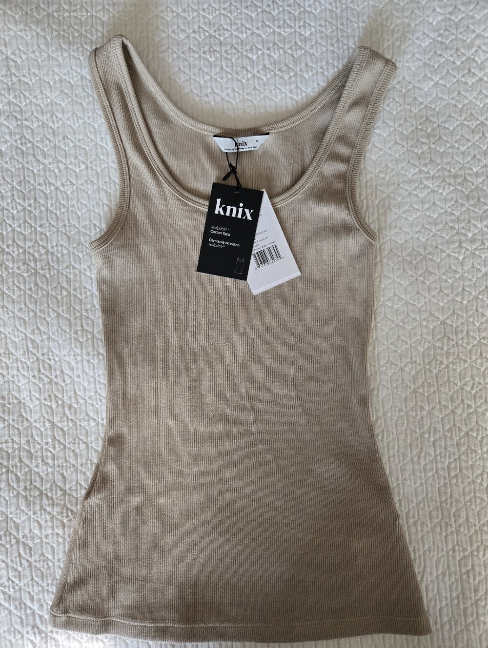 Knix SculptRib Cotton Tank